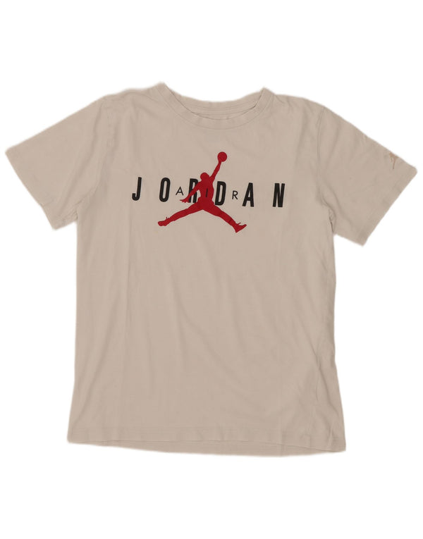 Jordan Boys Graphic T-Shirt Top 13-14 Years XL White