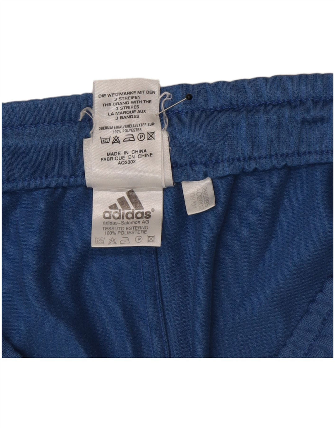 Adidas Mens Sport Shorts Medium  Blue Polyester