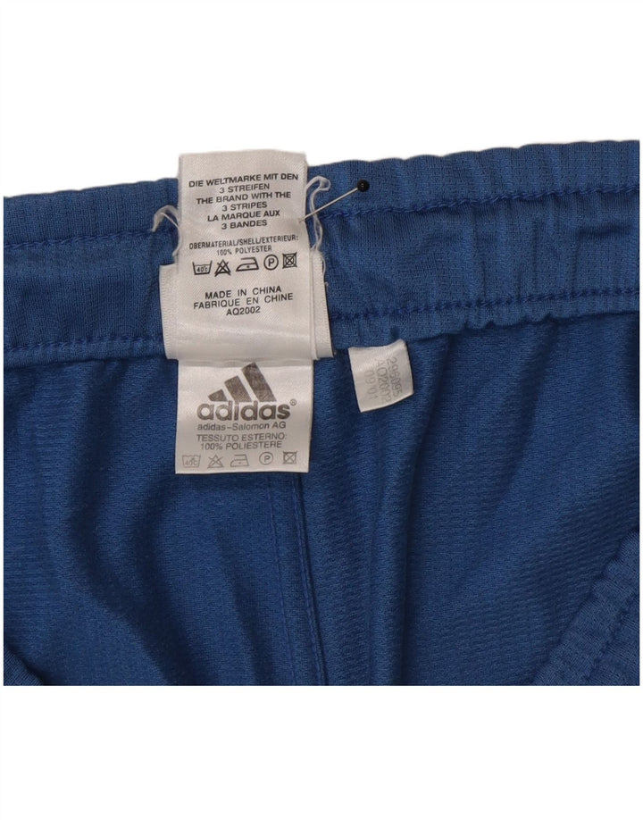 Adidas Mens Sport Shorts Medium  Blue Polyester