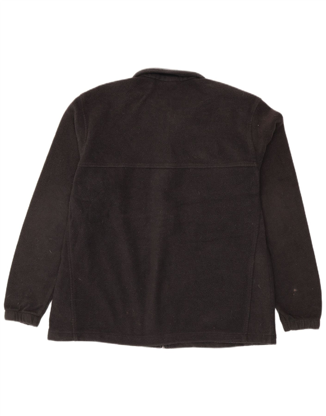 COLUMBIA Mens Fleece Jacket UK 42 XL Black Polyester
