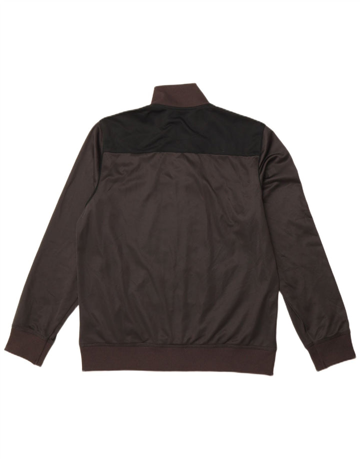 LOTTO Mens Tracksuit Top Jacket XL Grey Colourblock Polyester