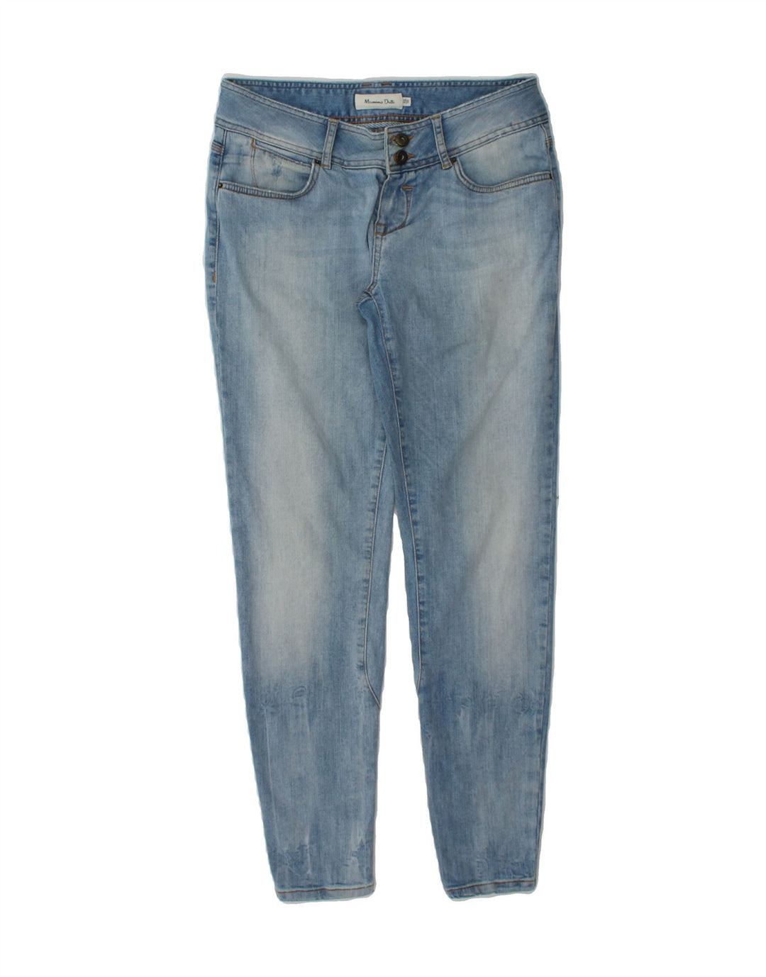 MASSIMO DUTTI Womens Slim Jeans EU 40 Medium W30 L30 Blue Cotton Vintage Massimo Dutti and Second-Hand Massimo Dutti from Messina Hembry 