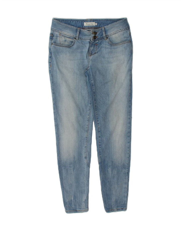 MASSIMO DUTTI Womens Slim Jeans EU 40 Medium W30 L30 Blue Cotton Vintage Massimo Dutti and Second-Hand Massimo Dutti from Messina Hembry 