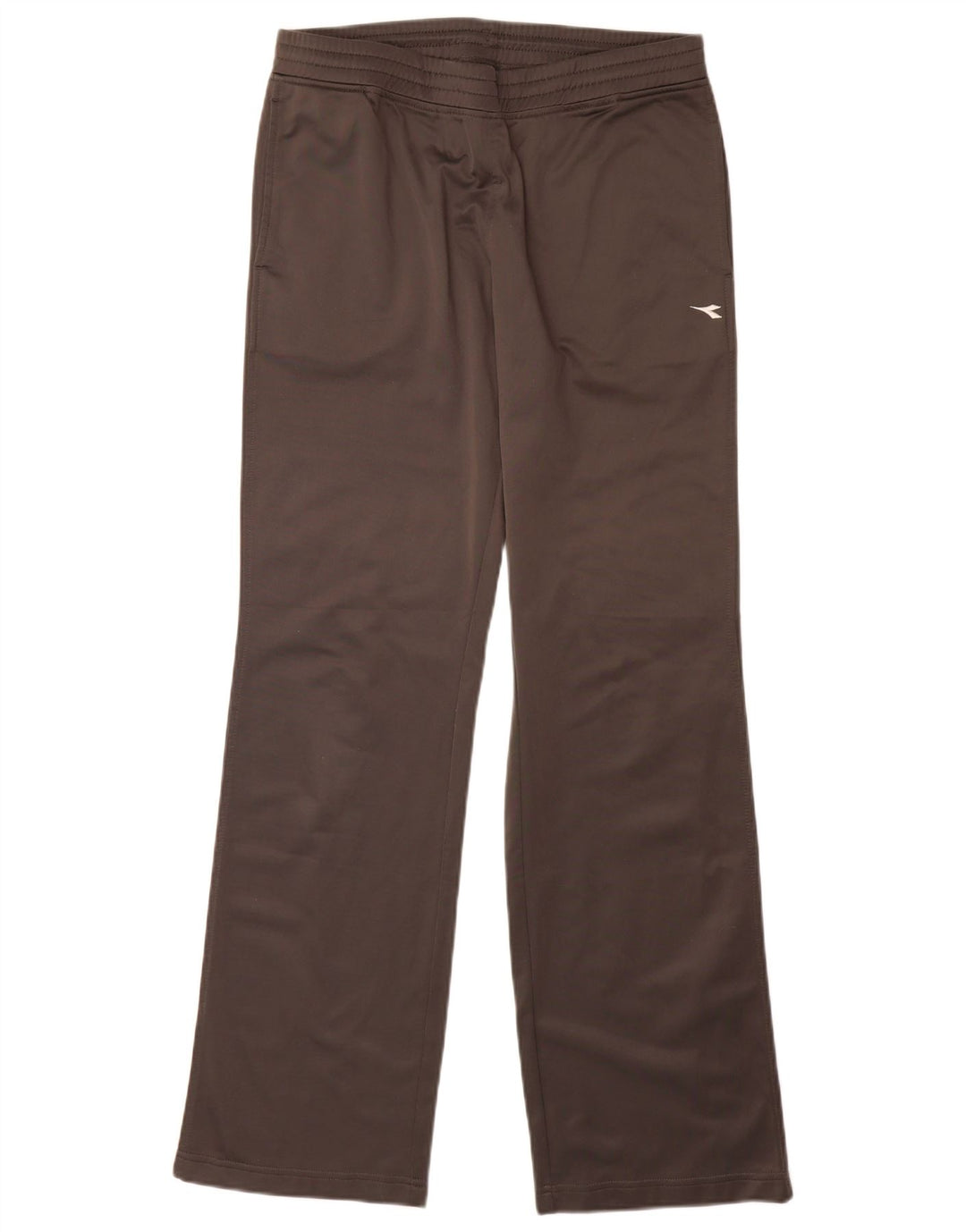 DIADORA Womens Tracksuit Trousers UK 12 Medium  Grey Polyester