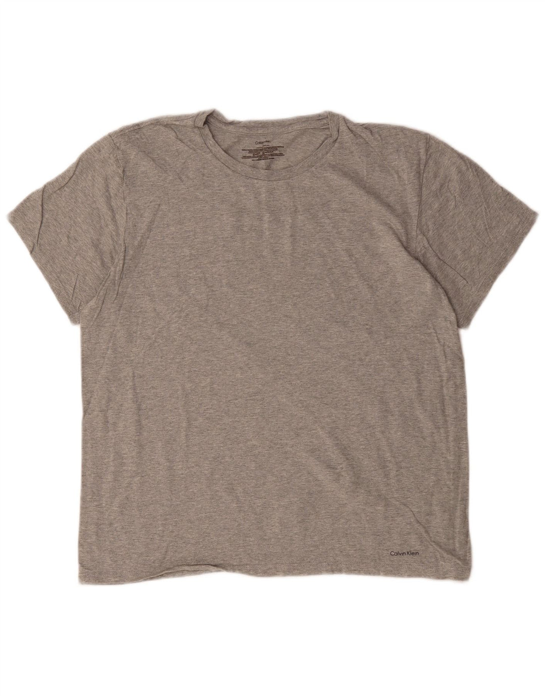 Calvin Klein Mens T-Shirt Top Medium Grey Cotton