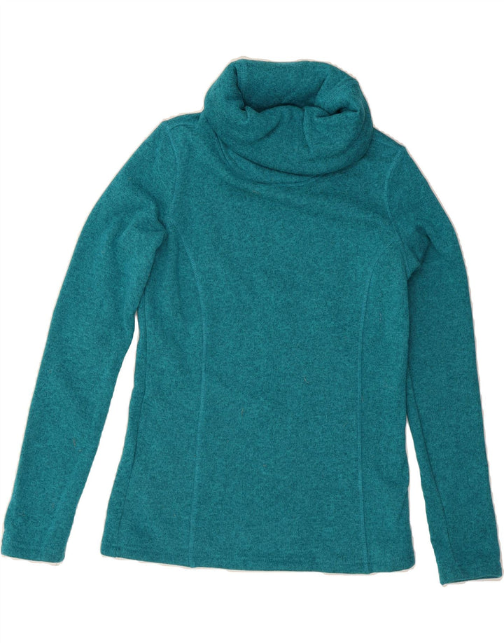 MOUNTAIN WAREHOUSE Womens Sweatshirt Jumper UK 12 Medium Turquoise Flecked Vintage Mountain Warehouse and Second-Hand Mountain Warehouse from Messina Hembry 