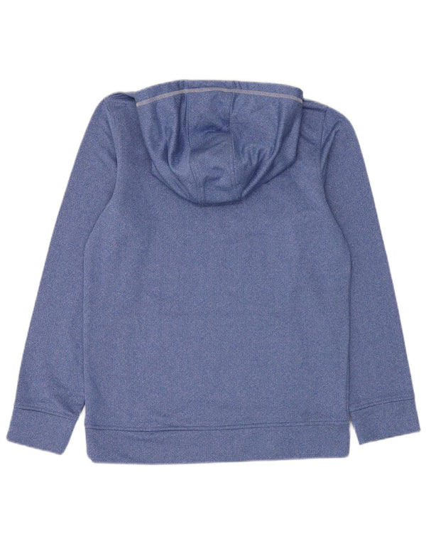 Puma Boys Hoodie Jumper 15-16 Years XL Blue Polyester