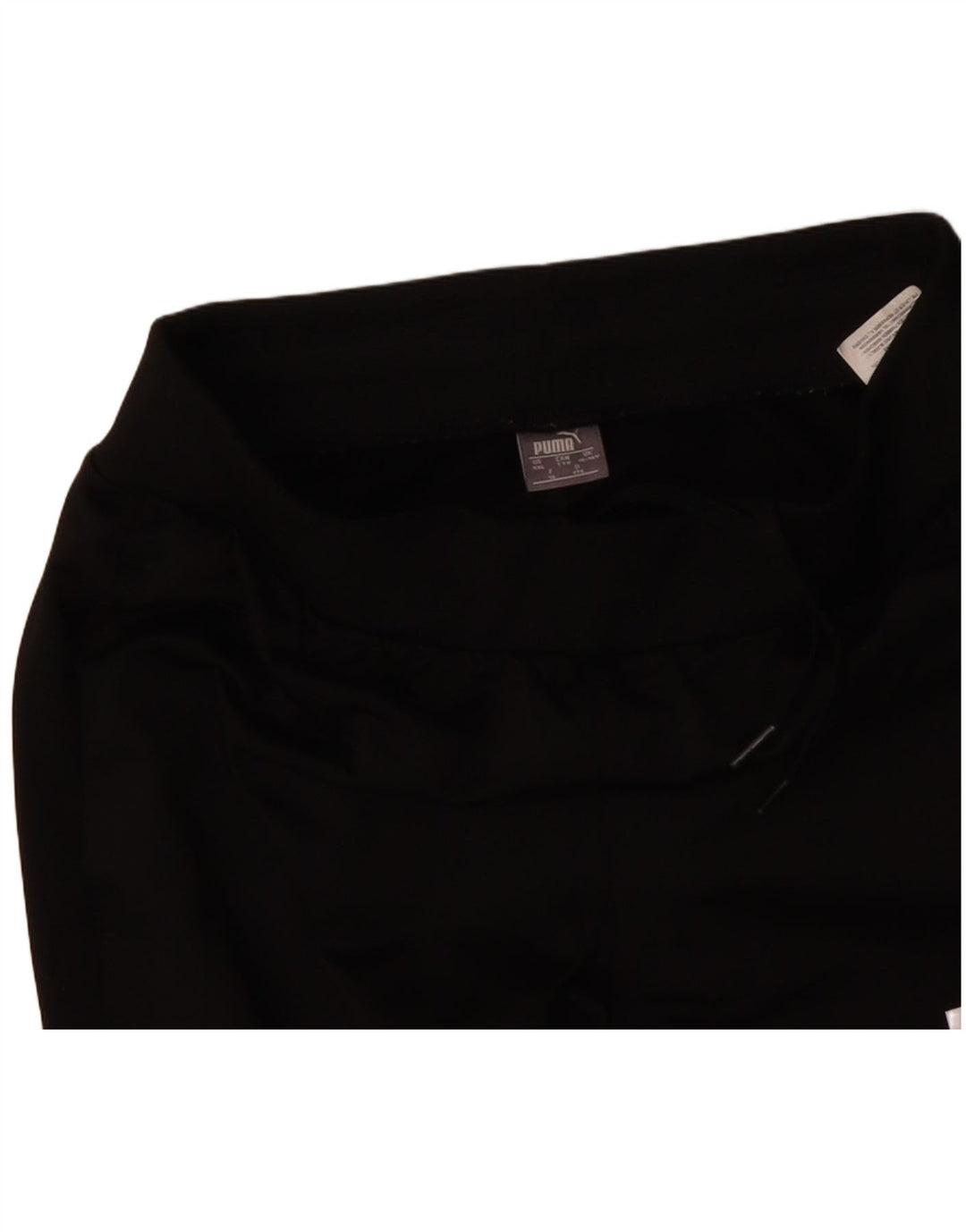 PUMA Boys Tracksuit Trousers Joggers 15-16 Years Black Polyester