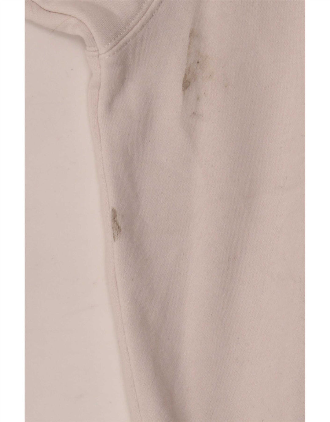 Nike Womens Graphic Oversized Sweatshirt Jumper UK 14 Medium White Cotton