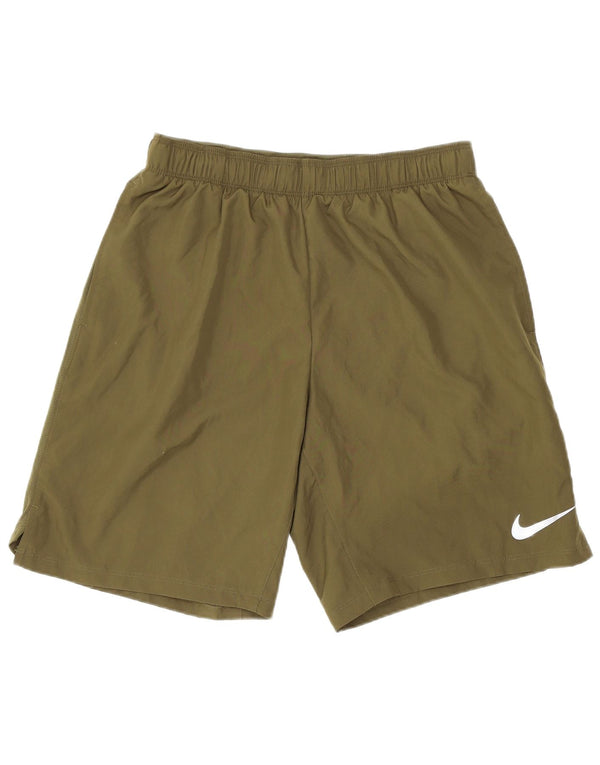 Nike Mens Sport Shorts Medium Green Polyester Sports