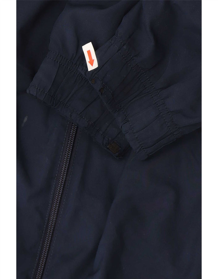 Nike Mens Dri Fit Tracksuit Top Jacket Medium Navy Blue Polyester