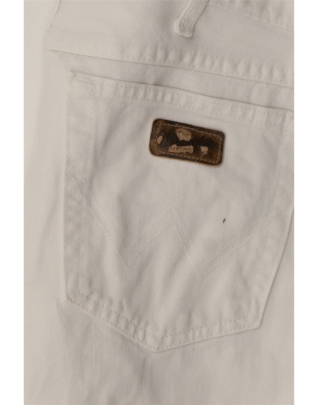 WRANGLER Mens Straight Jeans W32 L28 White