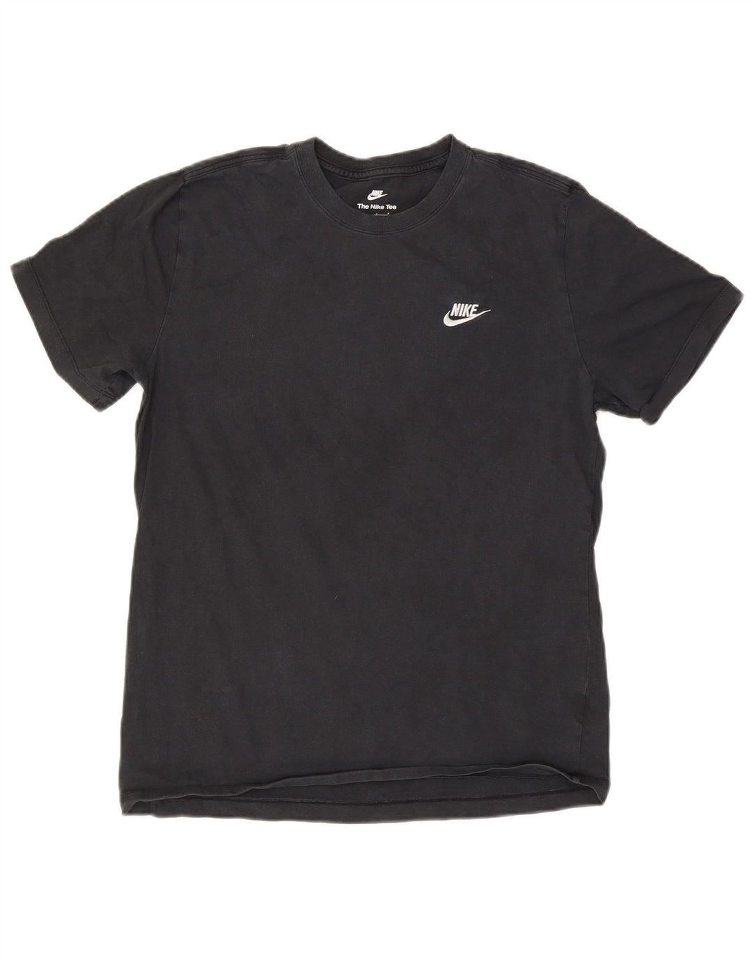 Nike Mens T-Shirt Top Large Black Cotton