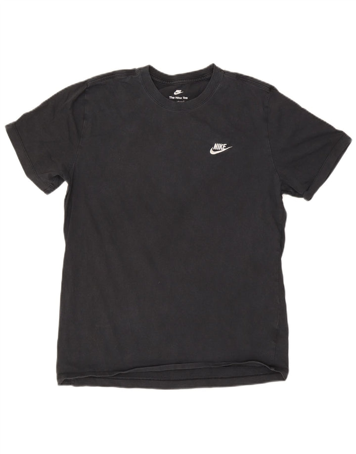 Nike Mens T-Shirt Top Large Black Cotton