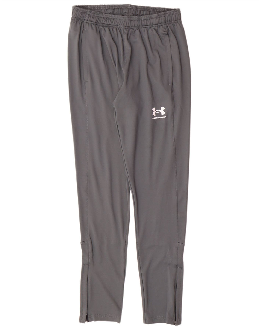 UNDER ARMOUR Mens Tracksuit Trousers Medium  Grey Polyester