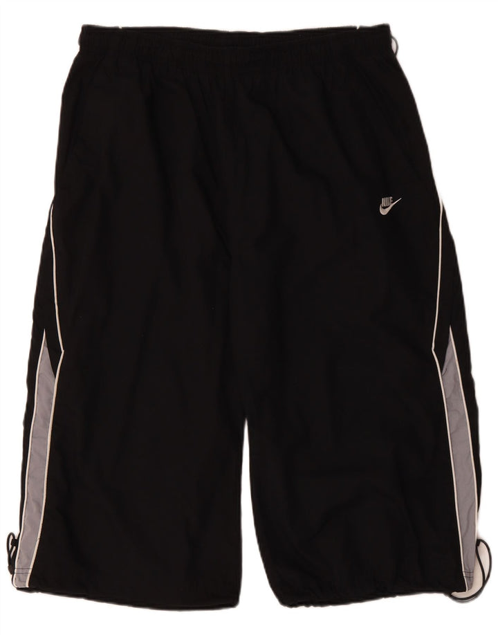 Nike Mens Bermuda Sport Shorts XL Black Colourblock Polyester