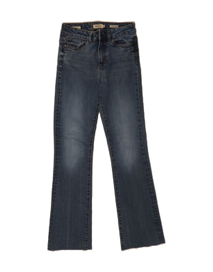 DACK'S Womens Bootcut Jeans IT 42 Medium W28 L29 Blue Cotton Vintage Dack's and Second-Hand Dack's from Messina Hembry 