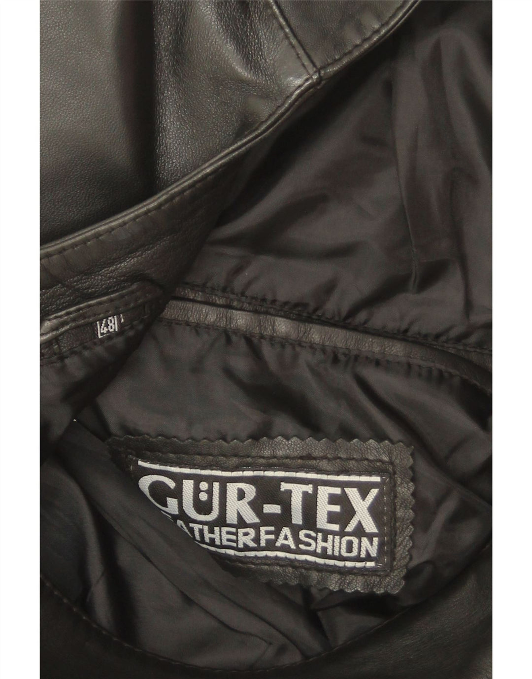 Gurtex Mens Leather Waistcoat IT 48 Medium Black Leather