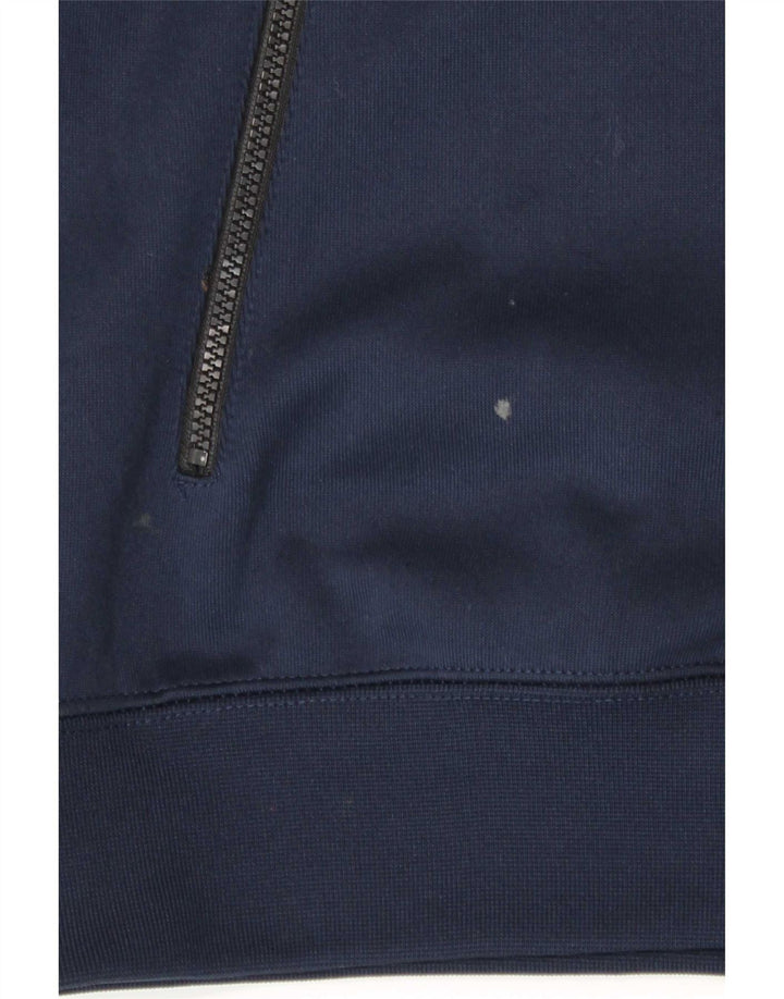 Nike Mens Tracksuit Top Jacket XL Navy Blue Colourblock Polyester