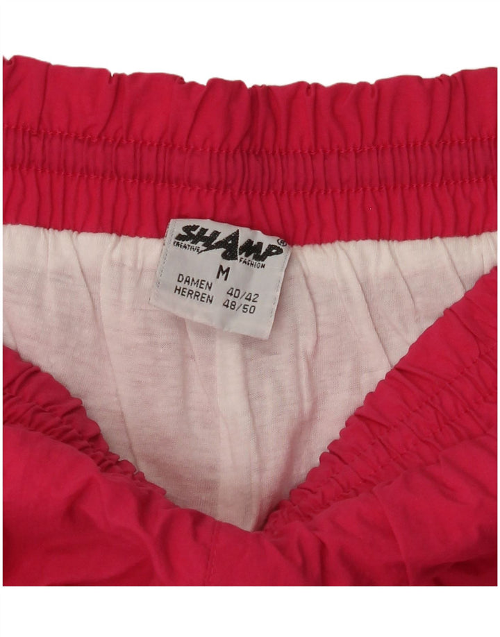 SHAMP Womens Tracksuit Trousers Joggers UK 14 Medium  Pink Colourblock