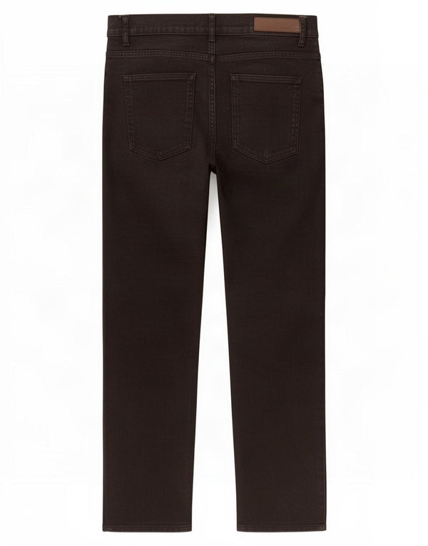 Zara Mens Straight Jeans EU 40 Medium W31 L33 Black