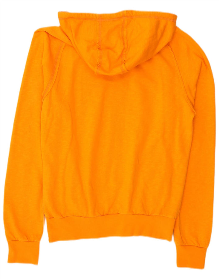 ERREA Mens Graphic Hoodie Jumper Medium Orange Cotton