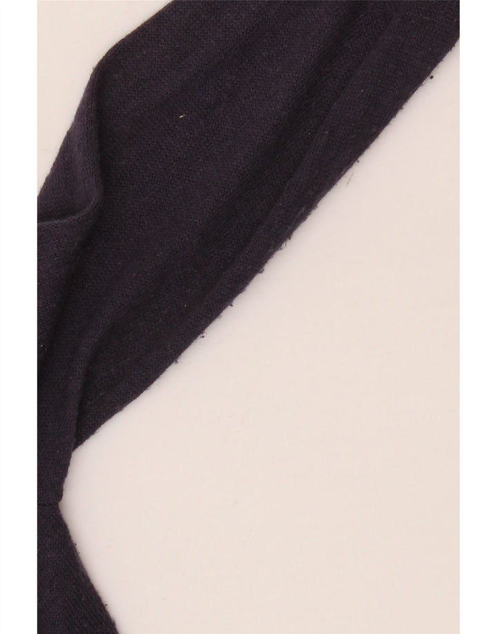 MARKS & SPENCER Womens Longline Cardigan Sweater UK 10 Small Navy Blue