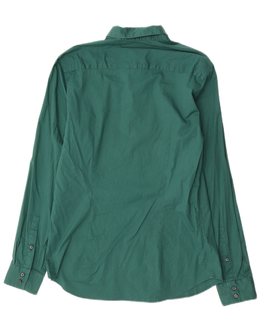 CALVIN KLEIN Mens Slim Fit Shirt Large Green