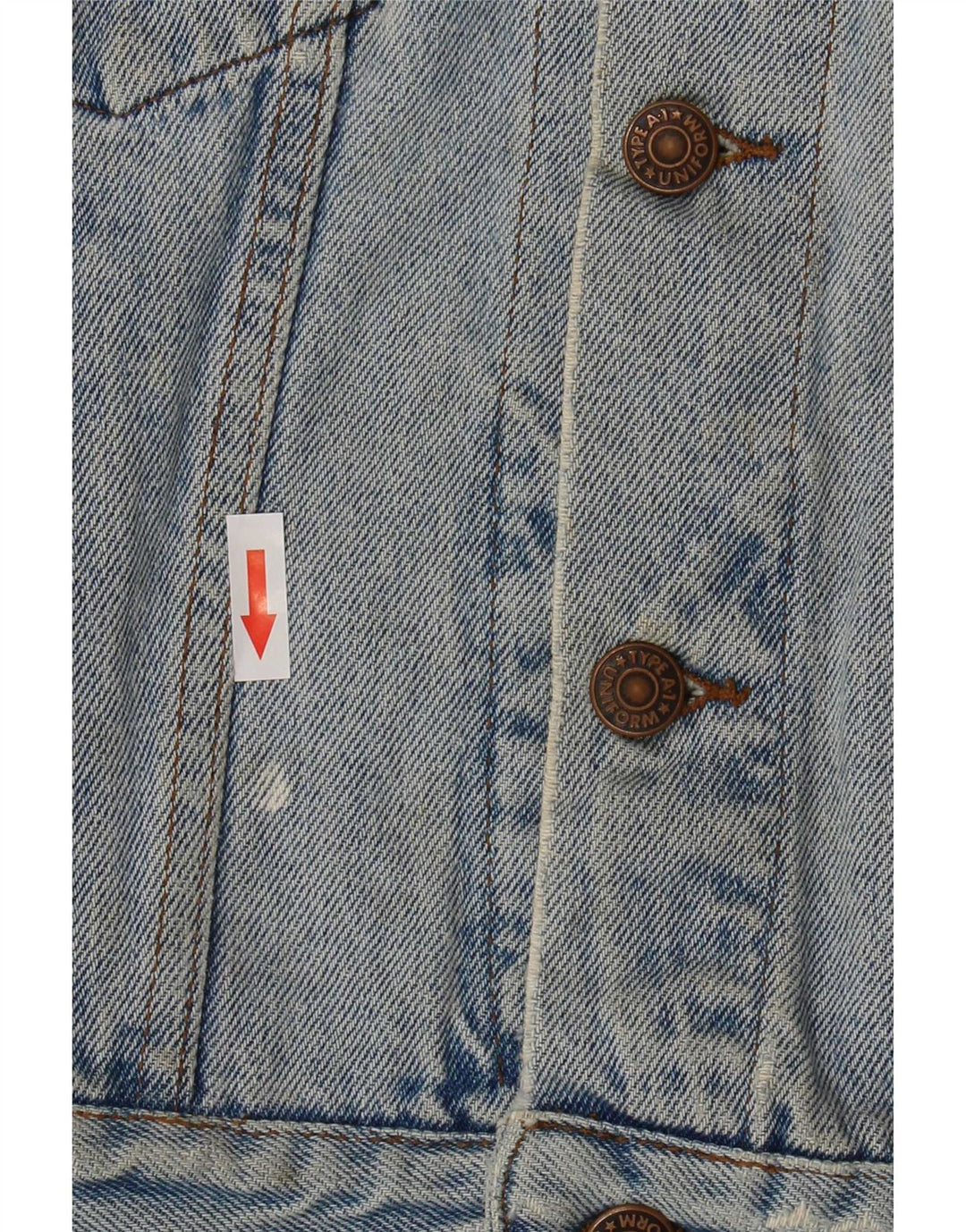 Uniform Boys Denim Jacket 7-8 Years Blue Cotton