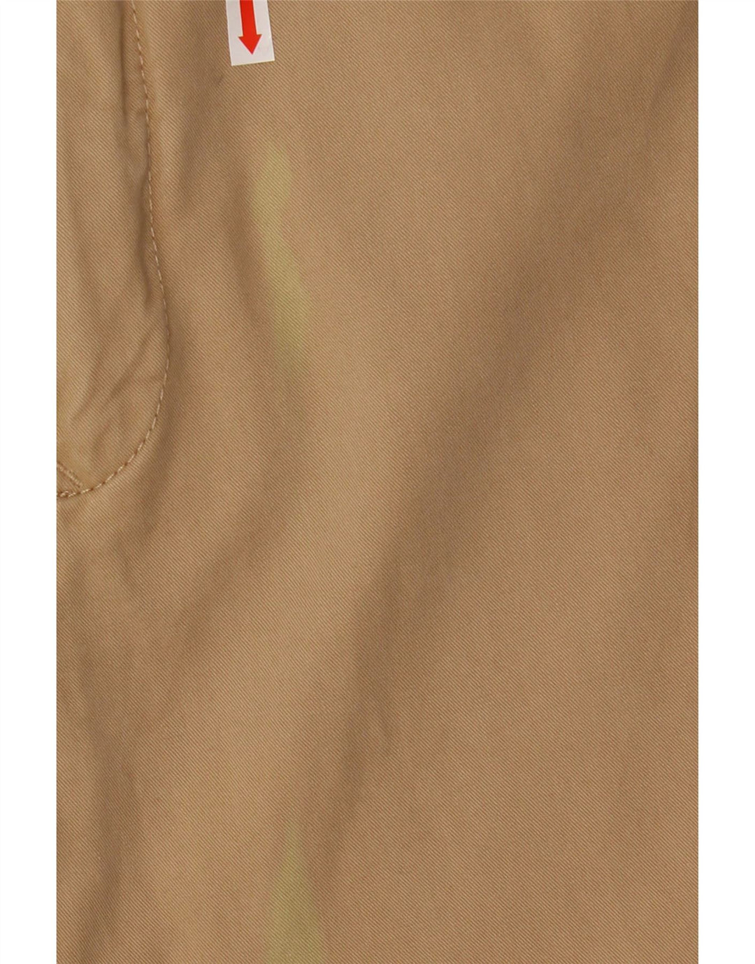 TOMMY HILFIGER Mens Straight Chino Trousers W38 L32 Beige Cotton