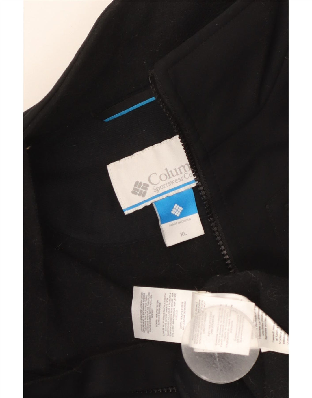 COLUMBIA Womens Omni-Shield Oversized Windbreaker Jacket UK 18 XL Black