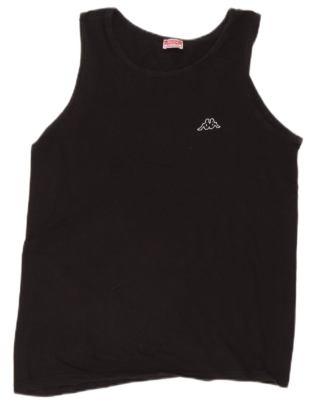 Kappa Mens Vest Top Medium Black