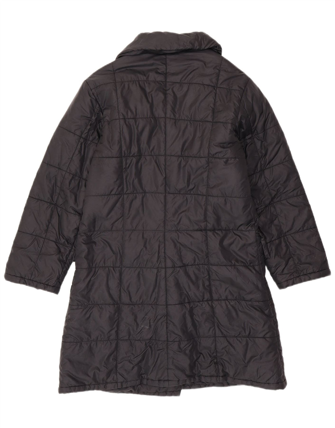 REPLAY Womens Loose Fit Padded Coat UK 10 Small Black Polyester