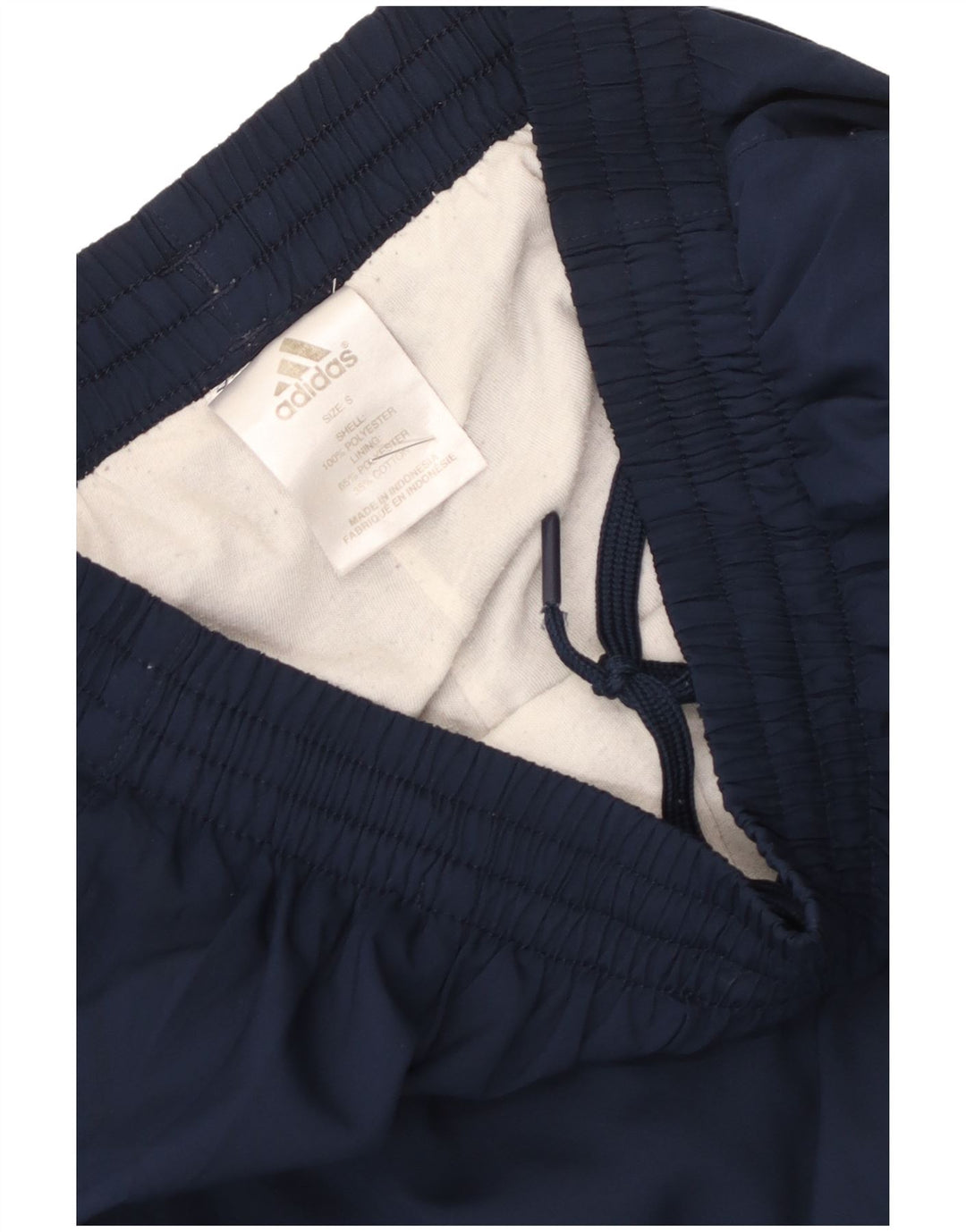 Adidas Mens Tracksuit Trousers Joggers Small Navy Blue Polyester