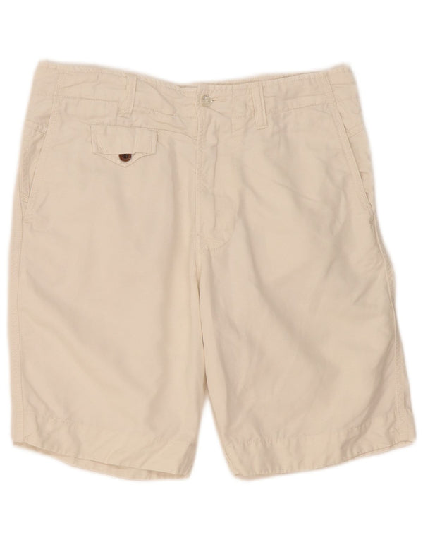 Diesel Womens Cargo Shorts W31 Medium White Cotton