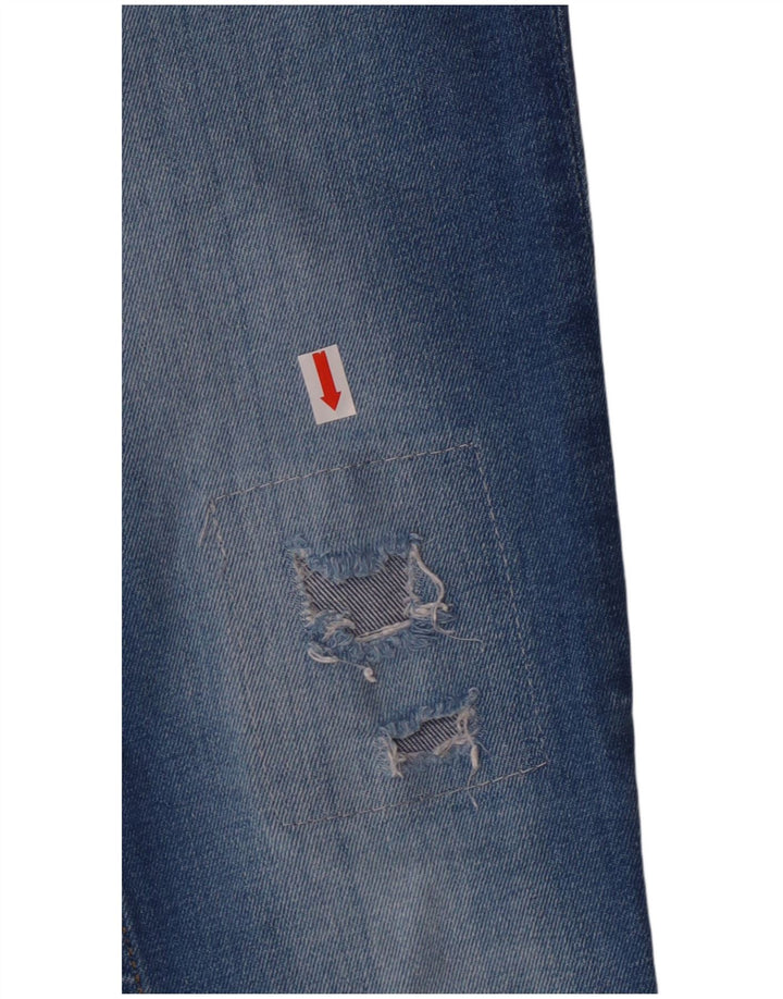 Tommy Hilfiger Boys Distressed Slim Jeans 11-12 Years W24 L26 Blue Cotton