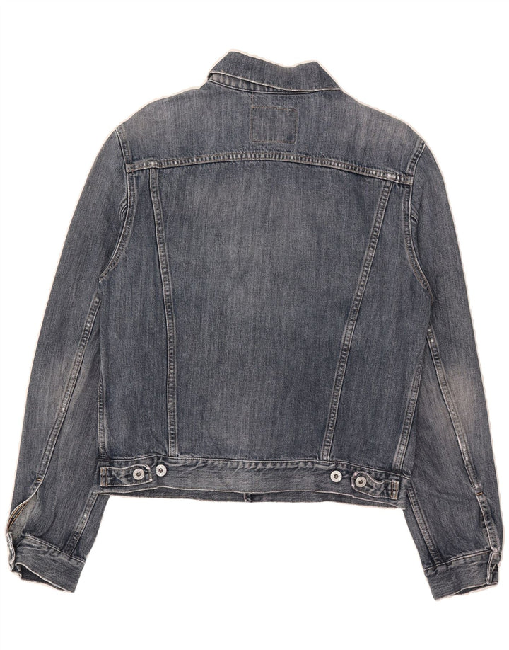 REPLAY Womens Denim Jacket UK 14 Large Blue Vintage Replay and Second-Hand Replay from Messina Hembry 