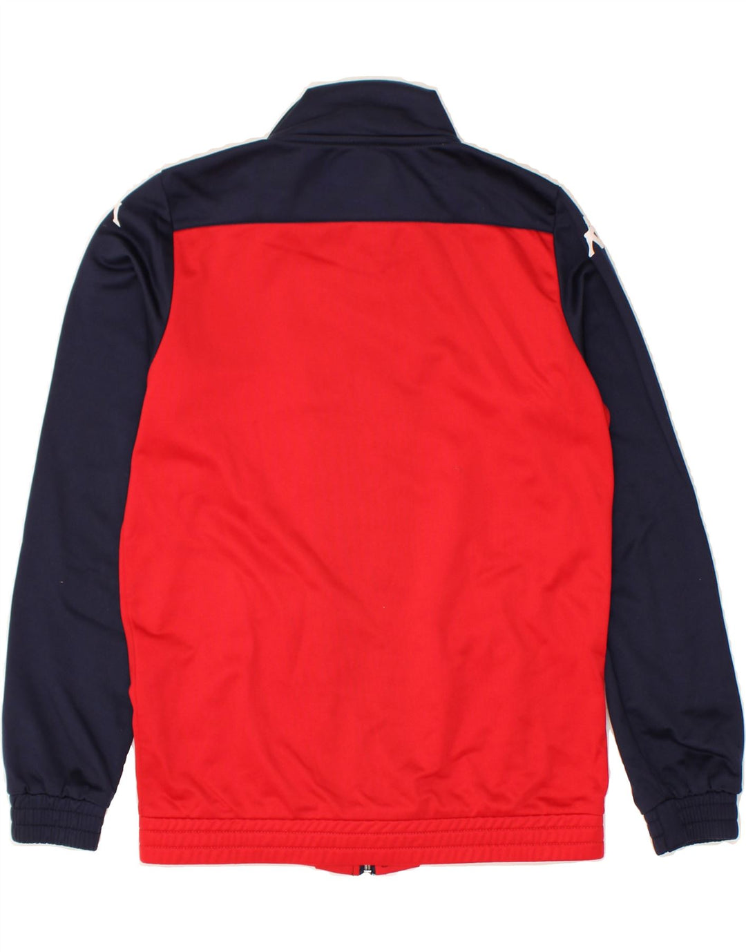 KAPPA Boys Tracksuit Top Jacket 11-12 Years Red Colourblock Polyester | Vintage Kappa | Thrift | Second-Hand Kappa | Used Clothing | Messina Hembry 