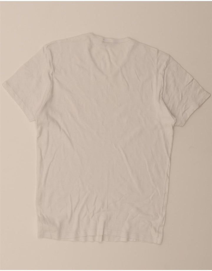 KAPPA Womens T-Shirt Top UK 16 Large White Vintage Kappa and Second-Hand Kappa from Messina Hembry 