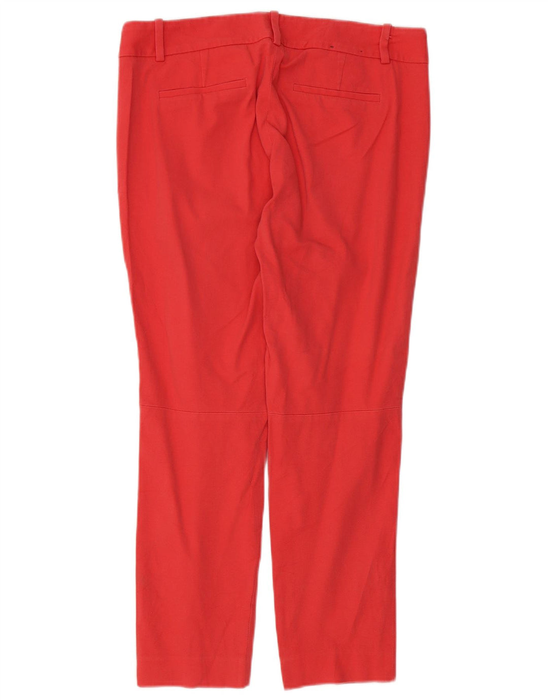 J. CREW Womens Slim Cropped Trousers US 10 Large W32 L25 Red