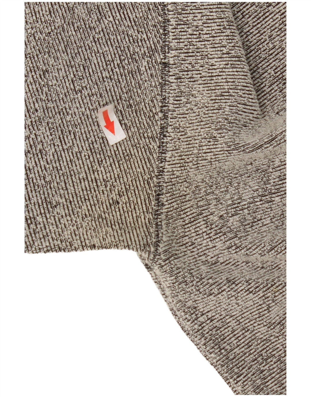 Diadora Mens Polo Shirt Medium Grey Striped Polyester