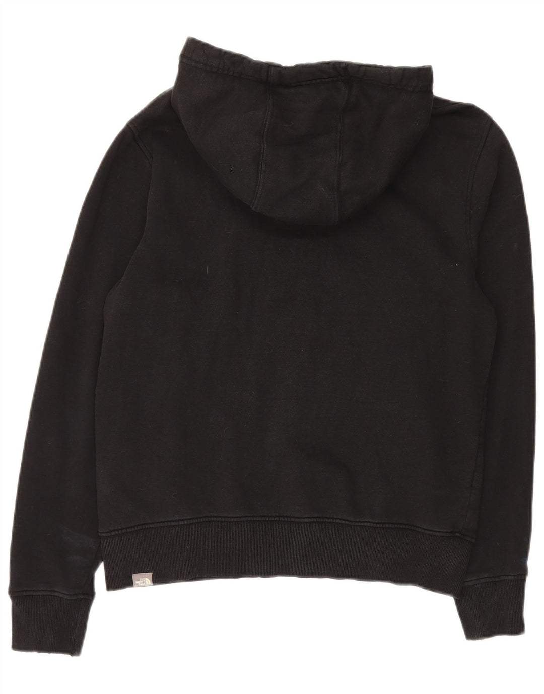 The North Face Mens Graphic Hoodie Jumper Medium Black Cotton