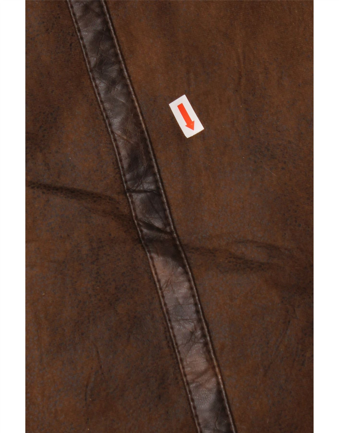 AERONAUTICA MILITARE Mens Flight Sherpa Jacket UK 36 Small Brown Polyester