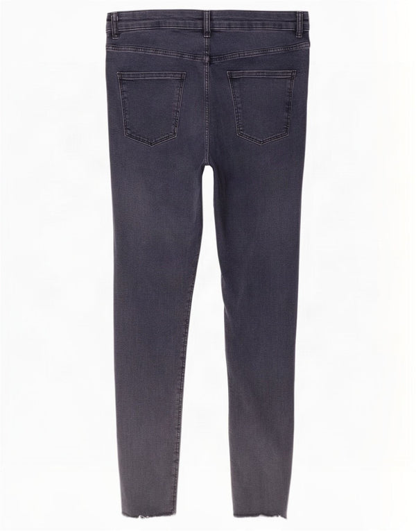 Zara Womens Slim Jeans EU 42 Large W32 L28 Navy Blue
