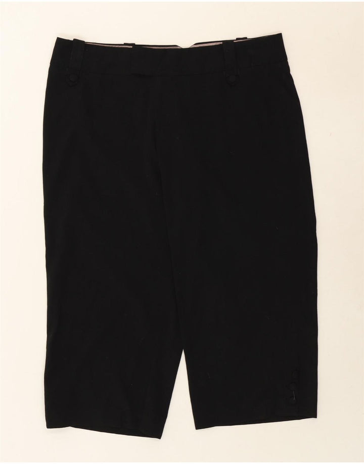MOSSIMO Womens Straight Capri Trousers US 18 2XL W38 L22 Black Polyester Vintage Mossimo and Second-Hand Mossimo from Messina Hembry 