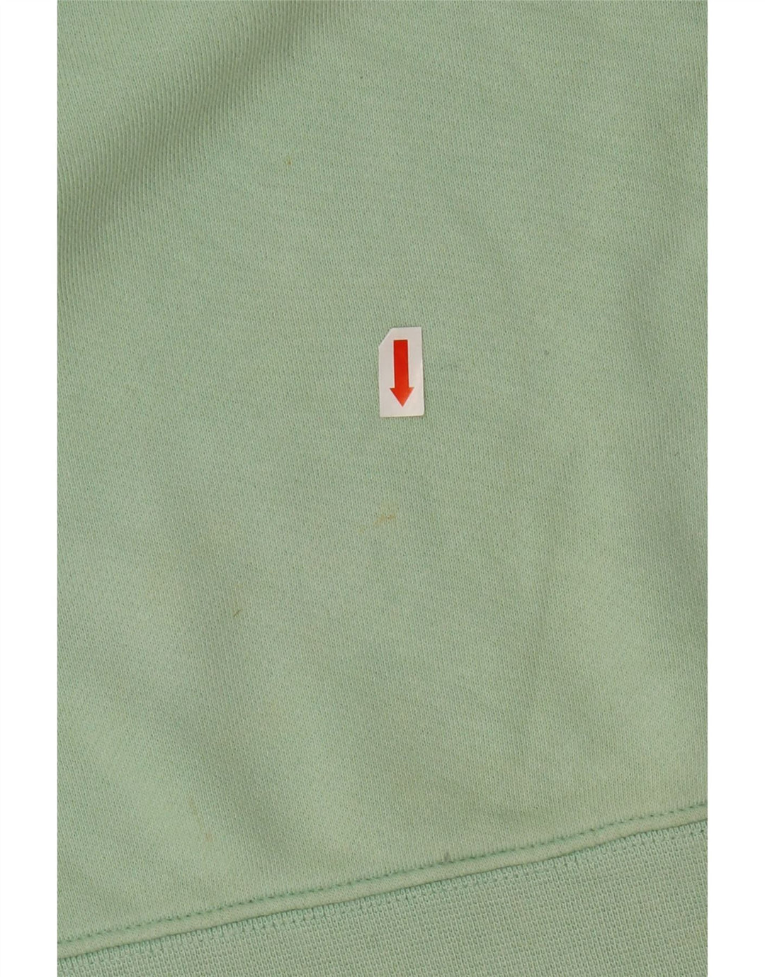 ADIDAS Womens Oversized Crop Hoodie Jumper UK 8 Small Green Cotton