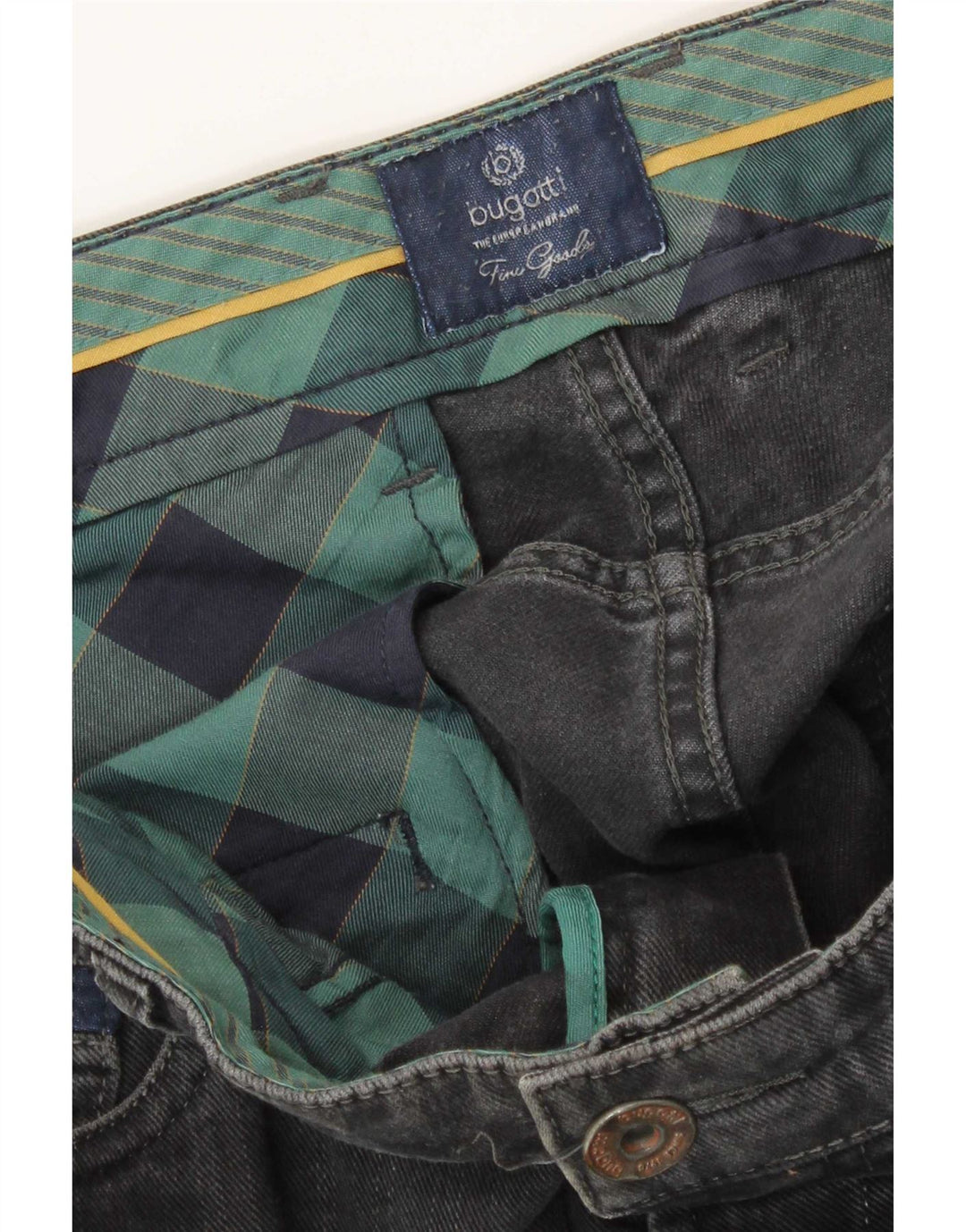 Bugatti Womens Straight Jeans W34 L31 Grey