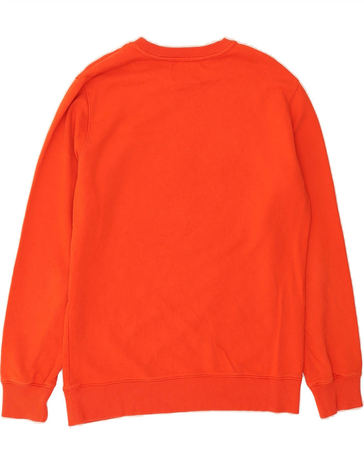 CALVIN KLEIN Mens Graphic Sweatshirt Jumper Large Red Cotton Vintage Calvin Klein and Second-Hand Calvin Klein from Messina Hembry 