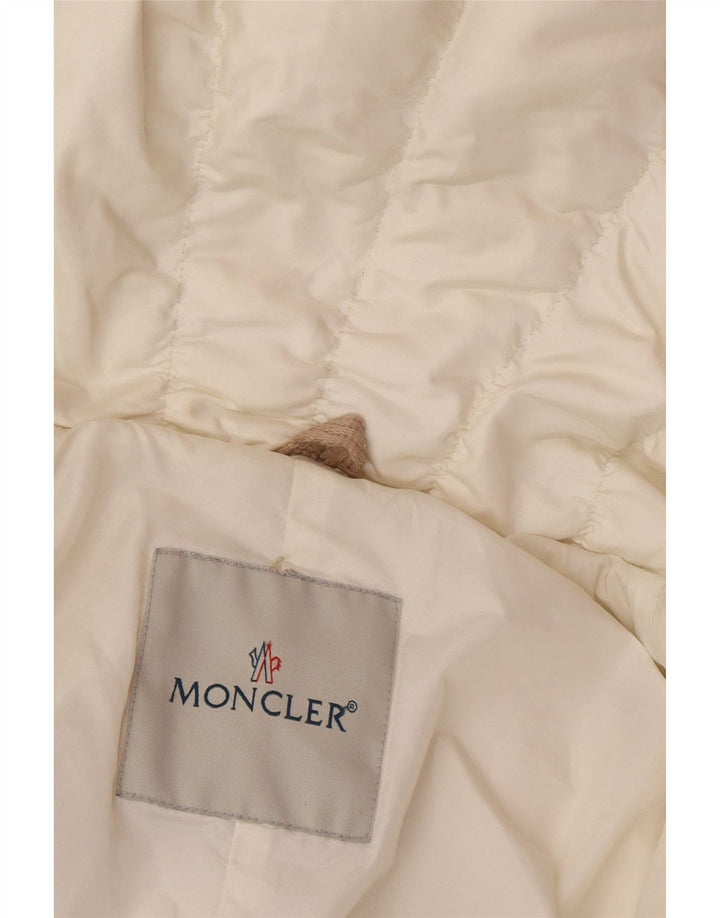 Moncler Girls Padded Jacket 9-10 Years White Nylon