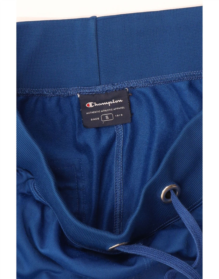 Champion Mens Tracksuit Trousers Joggers Small  Blue